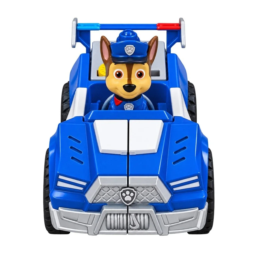 PAW Patrol Chase Mighty Pups Super Paws Transforming Police Cruiser Blue Toy